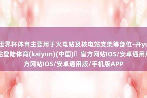 世界杯体育主要用于火电站及核电站支架等部位-开yun体育官方网站登陆体育(kaiyun)(中国)❥官方网站IOS/安卓通用版/手机版APP